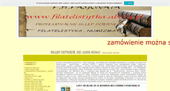 Desktop Screenshot of filatelistyka.abc24.pl