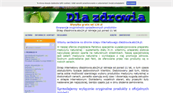 Desktop Screenshot of dlazdrowia.abc24.pl
