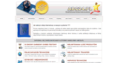 Desktop Screenshot of abc24.pl